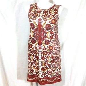 Max Studio Floral Pattern Sleeveless Dress EUC